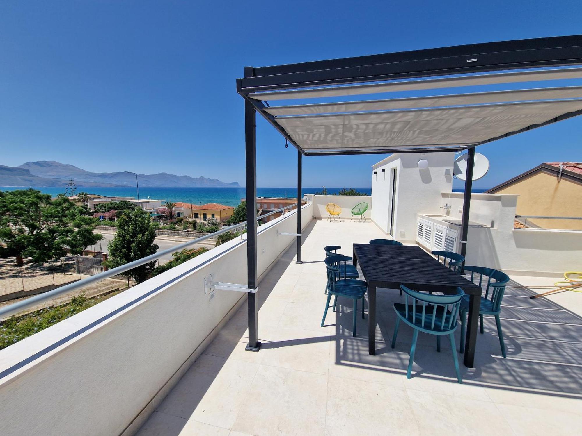 Вилла Castellammare Riviera Алькамо-Марина Экстерьер фото